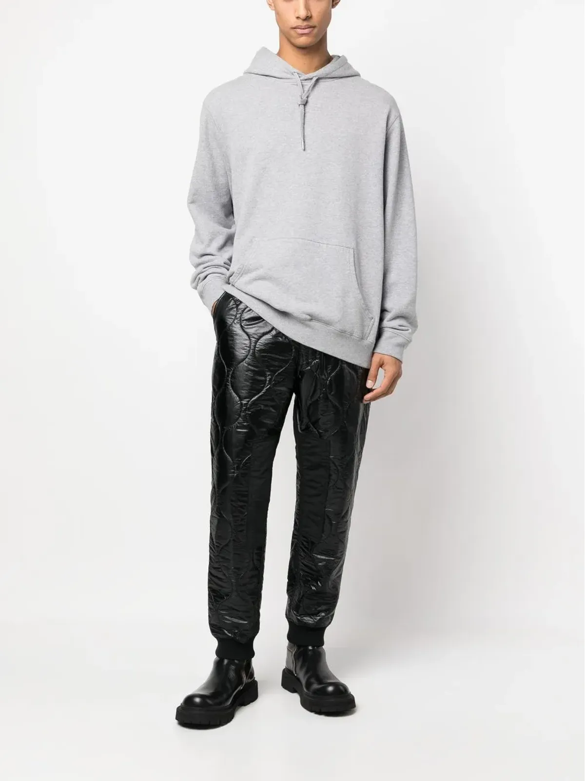 Junya Watanabe MAN キルティングストレートパンツ - Black - 画像2
