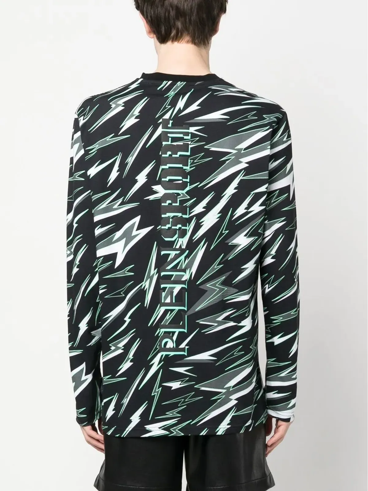 Plein Sport ライトニングプリント Tシャツ - 画像4
