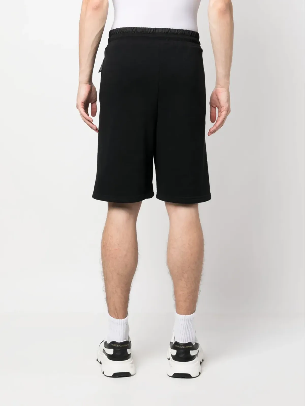 Plein Sport タイガー柄エラスティックウエストショーツ - 画像4