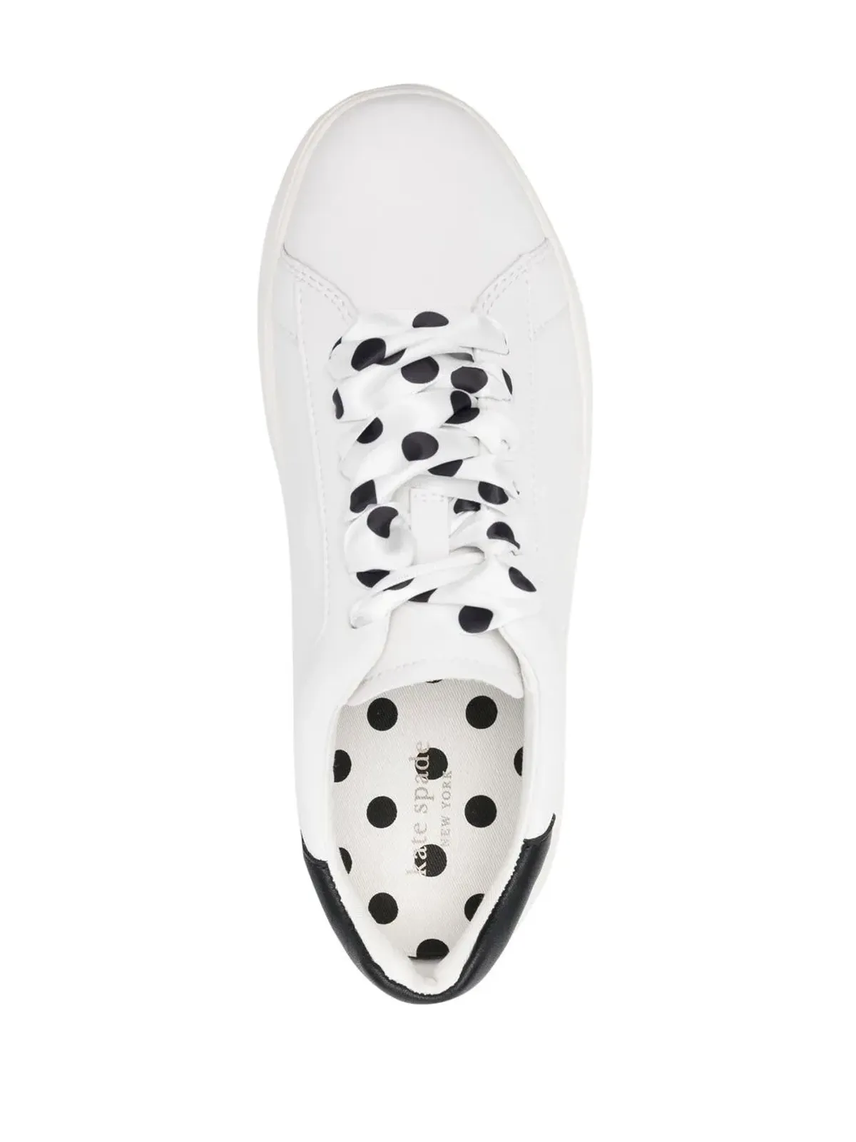 Kate Spade ポルカドットレースレザー スニーカー - 画像4