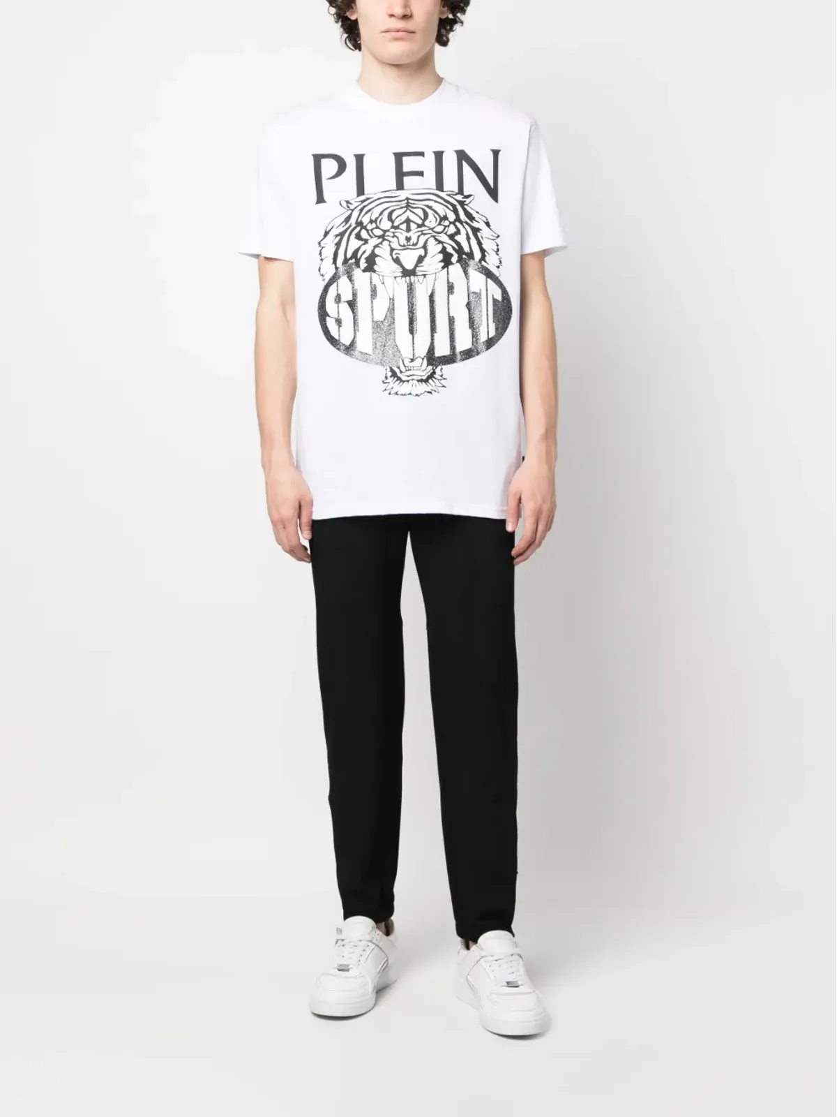 Plein Sport タイガー ラウンドネック Tシャツ - 画像2