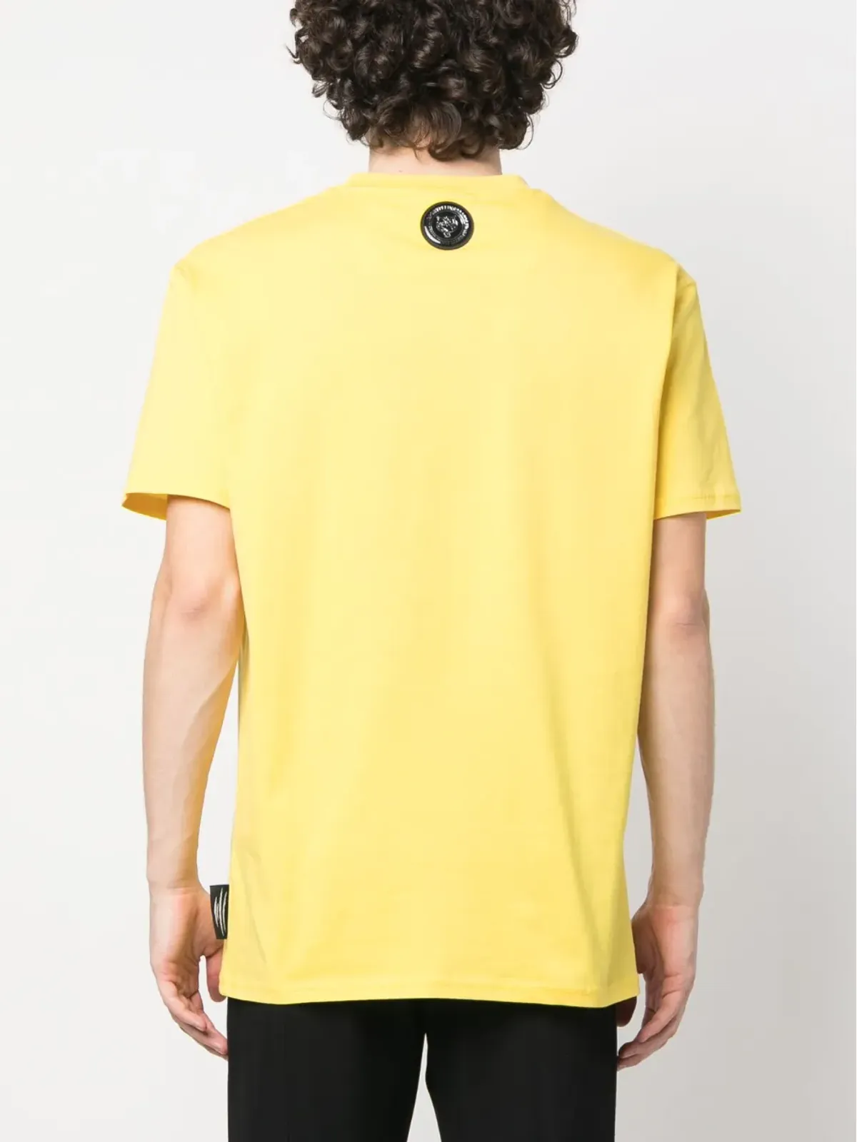Plein Sport ロゴ・タイガープリント Tシャツ - イエロー - 画像4