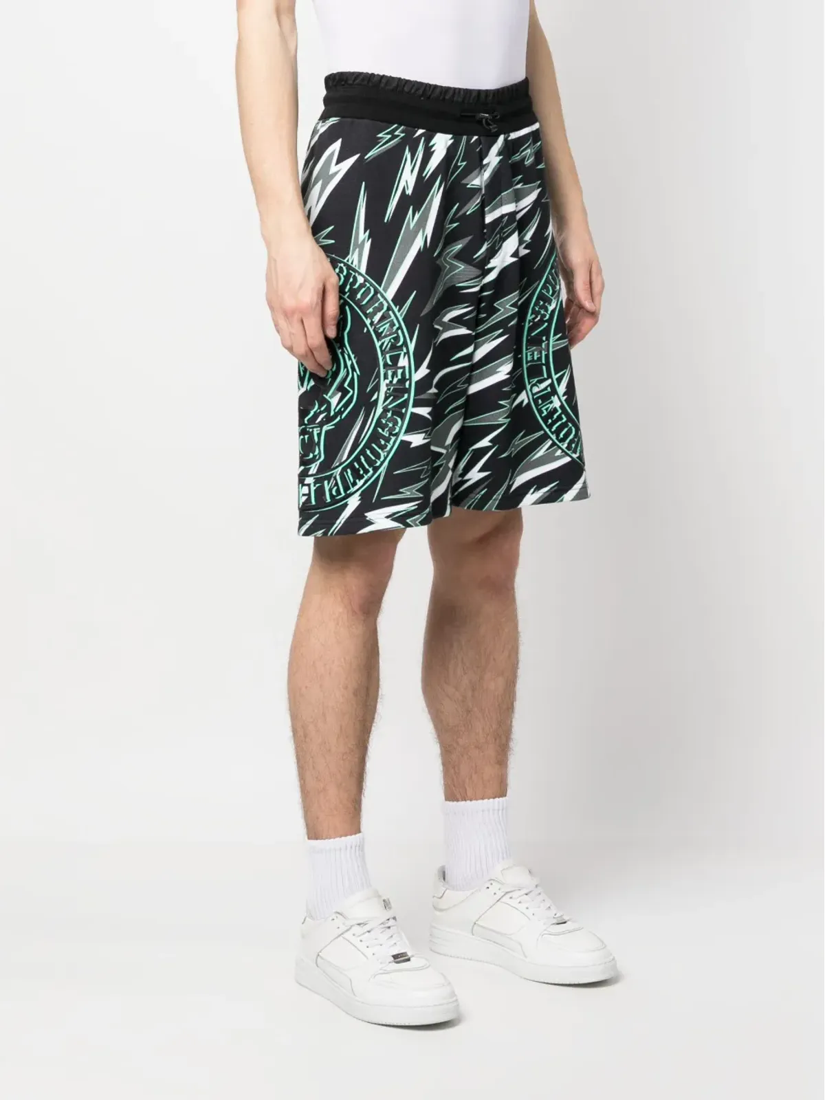 Plein Sport タイガープリント ジョギングショーツ - 画像3