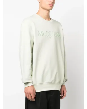 Alexander McQueen ロゴ刺繍スウェットシャツ - サムネイル3