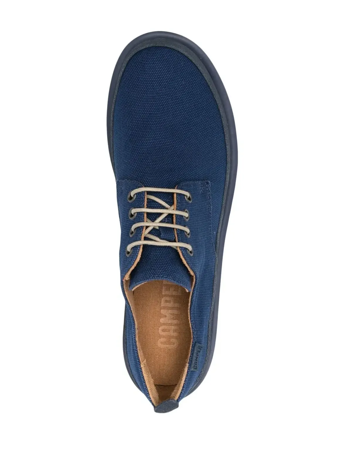 Camper Wagon lace-up sneakers - Blue - 画像4