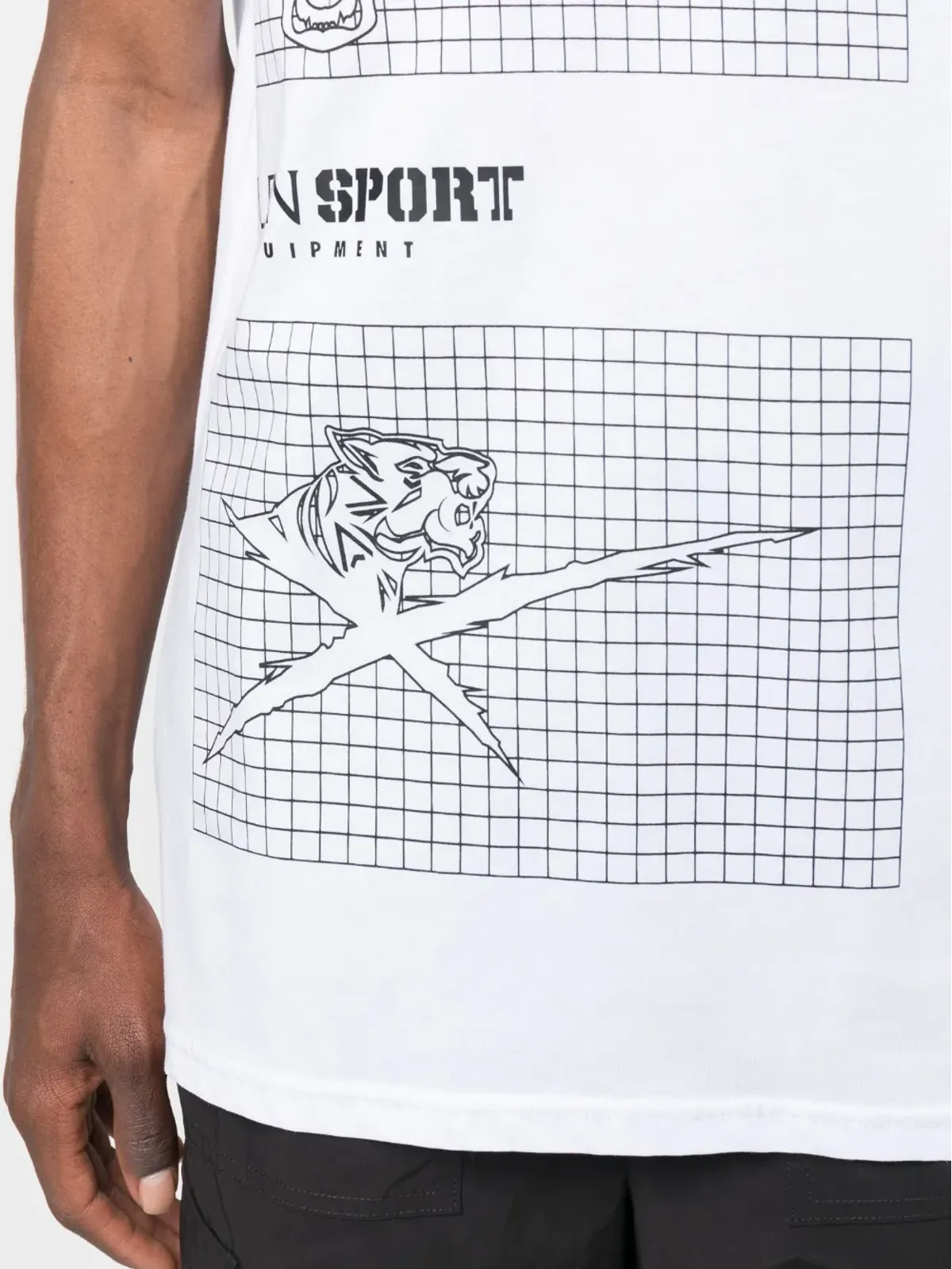 Plein Sport グラフィックプリント半袖Tシャツ - 画像5