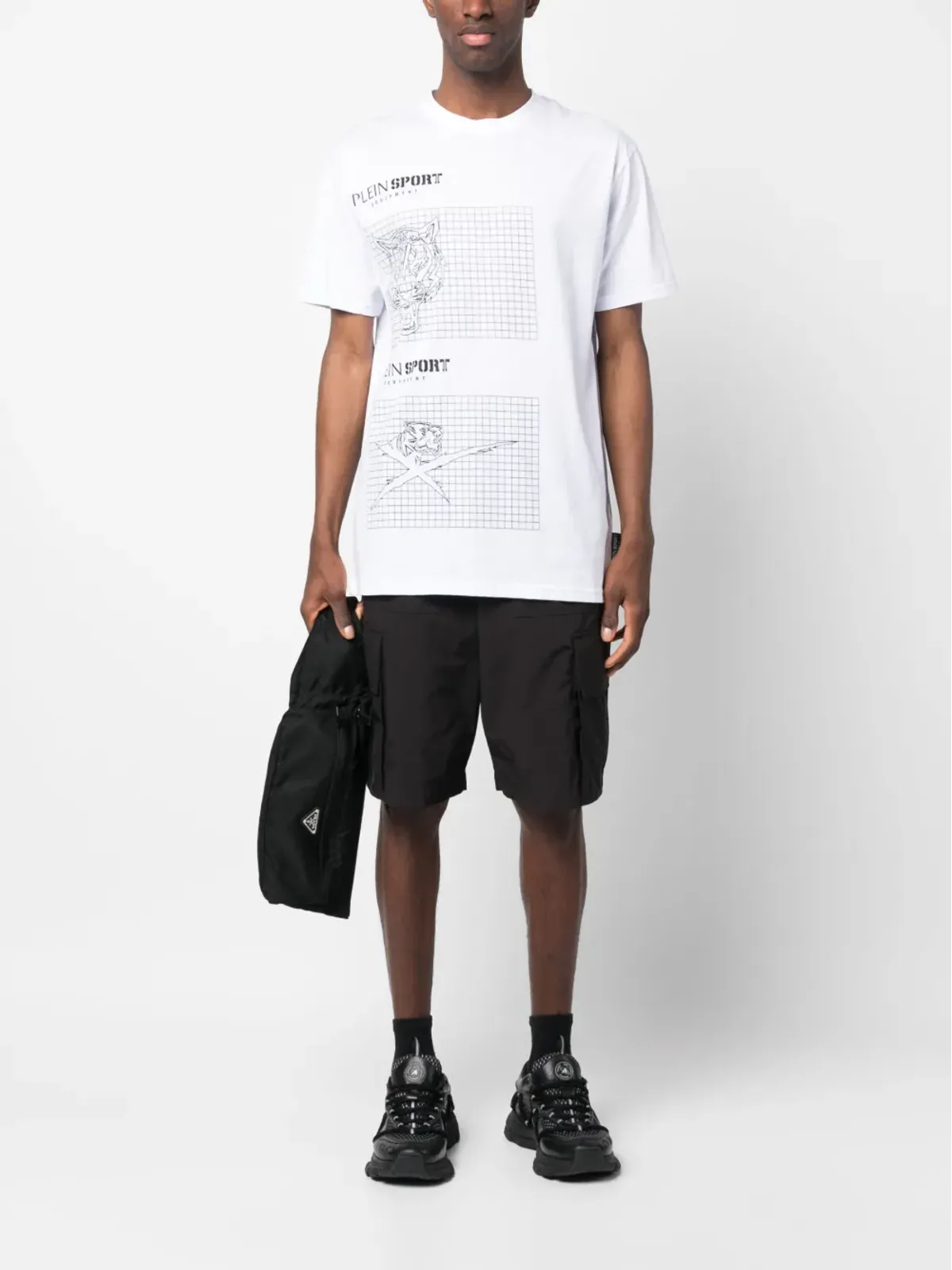 Plein Sport グラフィックプリント半袖Tシャツ - 画像2