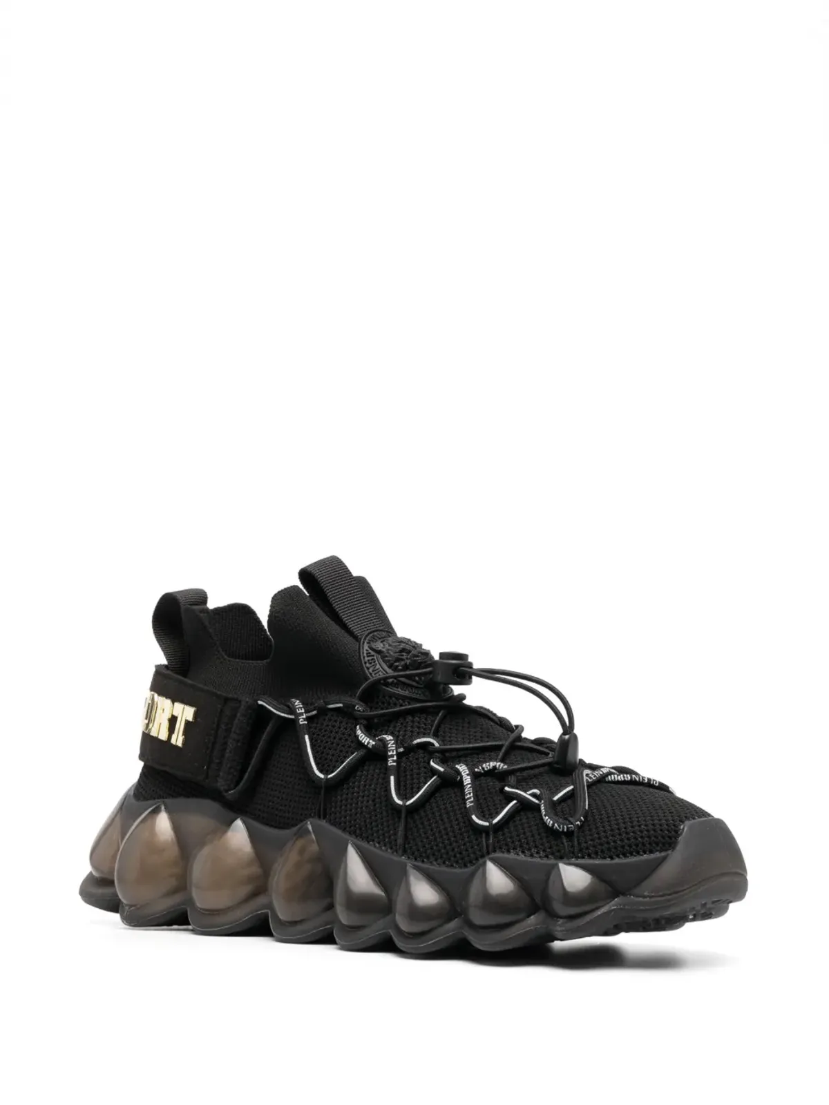 Plein Sport The Bubble Gen.X.02 Tiger ロー・トップスニーカー ブラック - 画像2