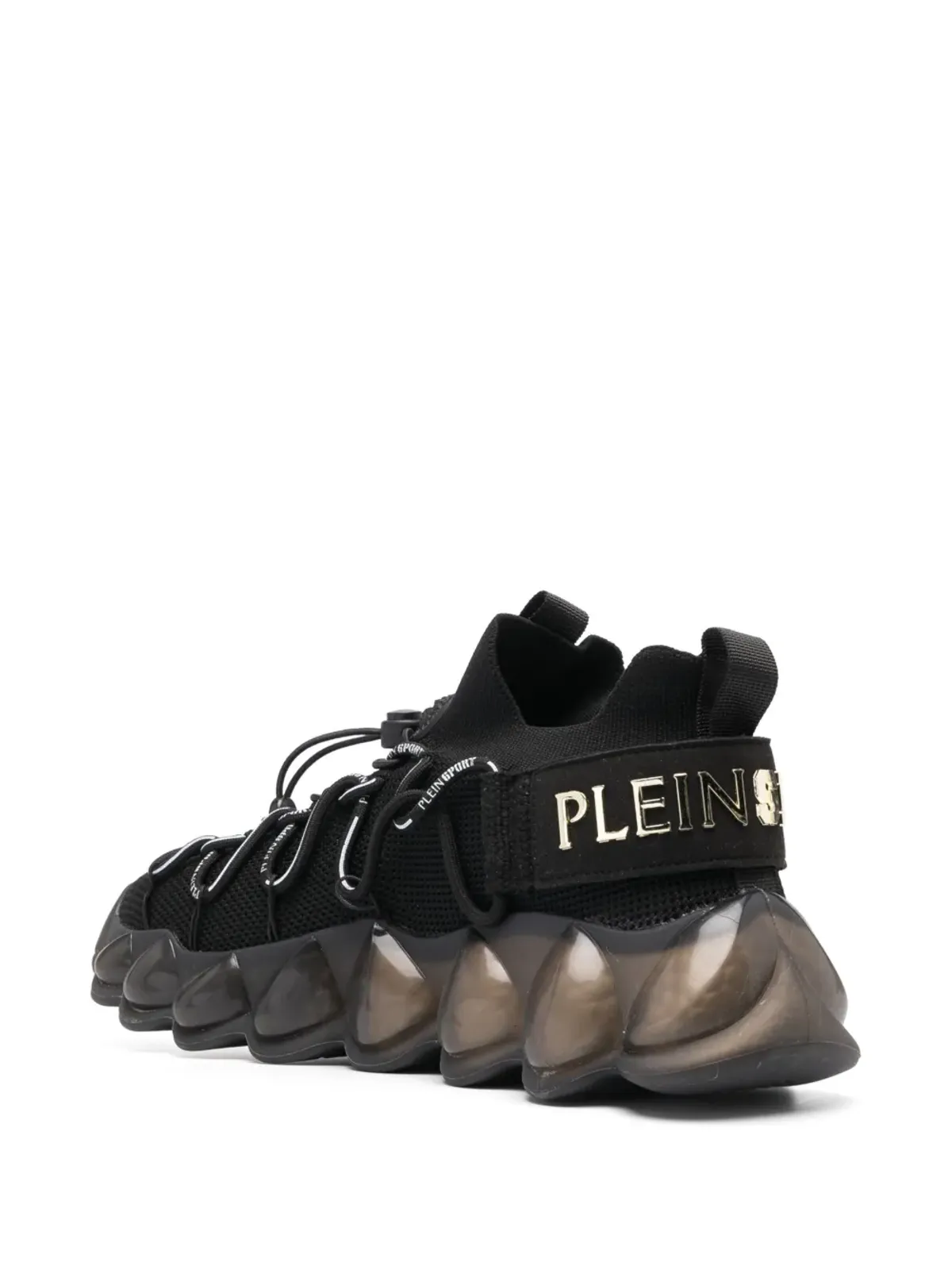Plein Sport The Bubble Gen.X.02 Tiger ロー・トップスニーカー ブラック - 画像3