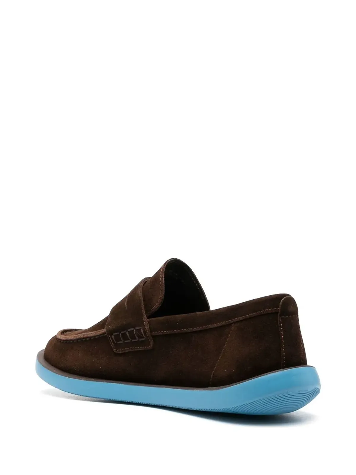 Camper Wagon suede slip-on loafers - 画像3