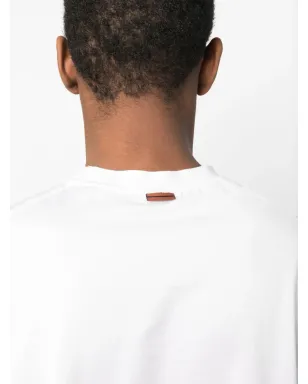 Zegna 後ろパッチTシャツ（ホワイト） - サムネイル5