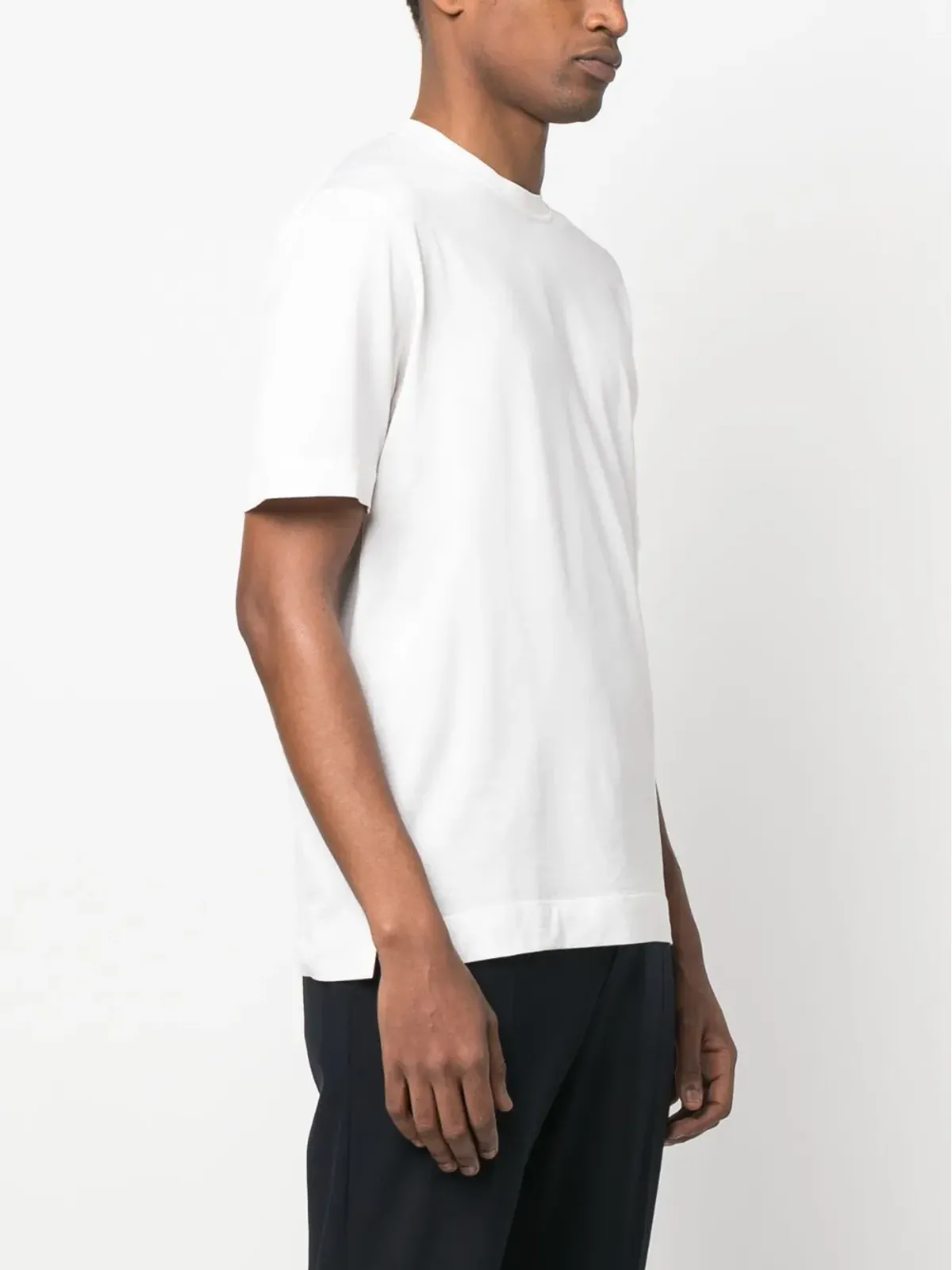 Zegna 後ろパッチTシャツ（ホワイト） - 画像3