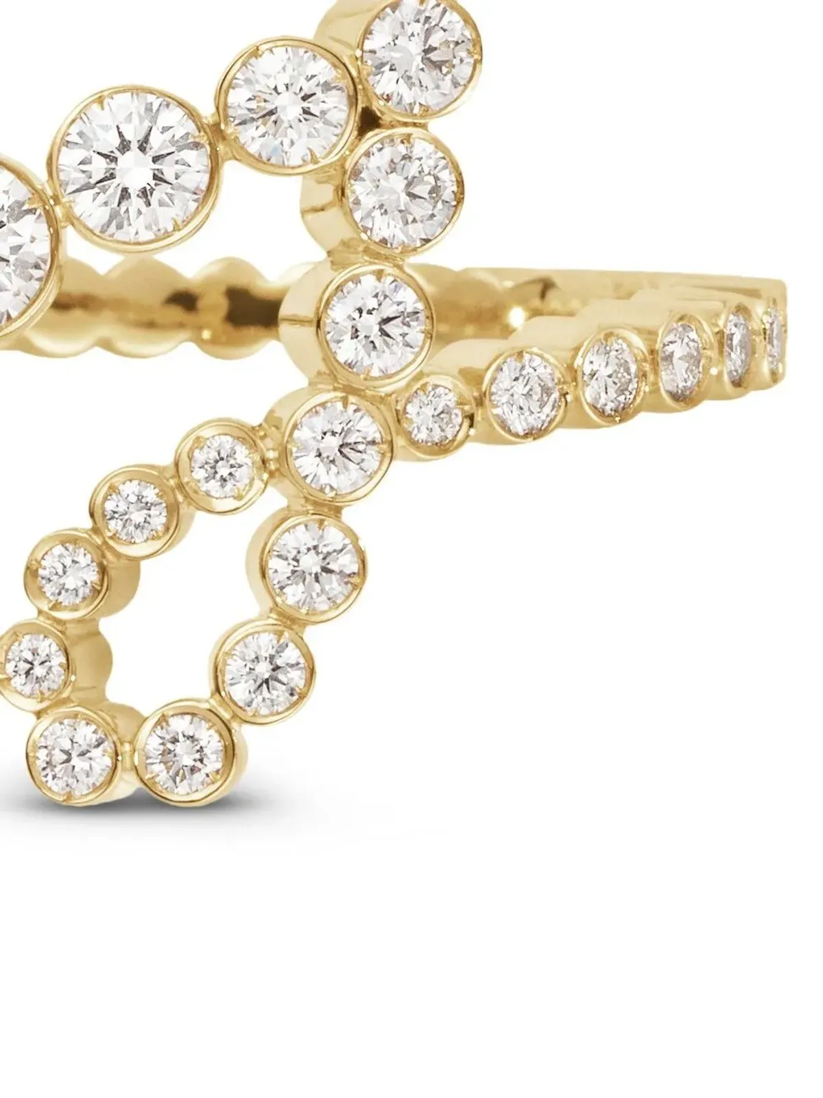 Sophie Bille Brahe 18kt Yellow Gold Ensemble Coeur J Ring - 画像2