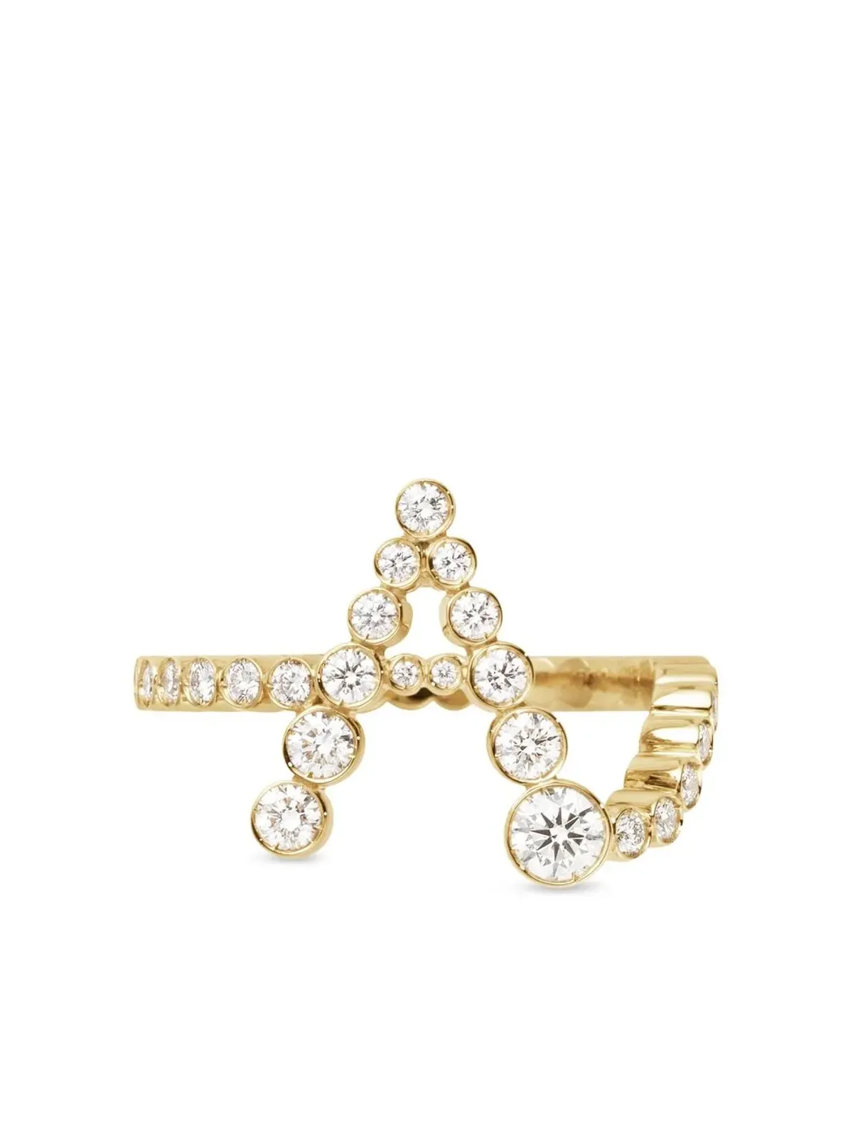 Sophie Bille Brahe 18kt イエローゴールド Ensemble Coeur A リング - 画像1