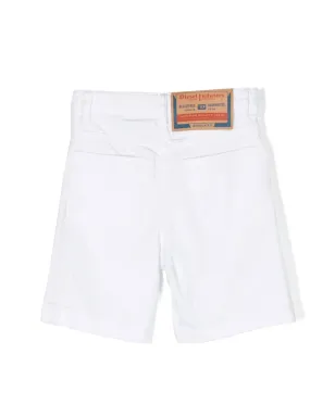 Diesel Kids クラシックデニムショーツ - White - サムネイル2