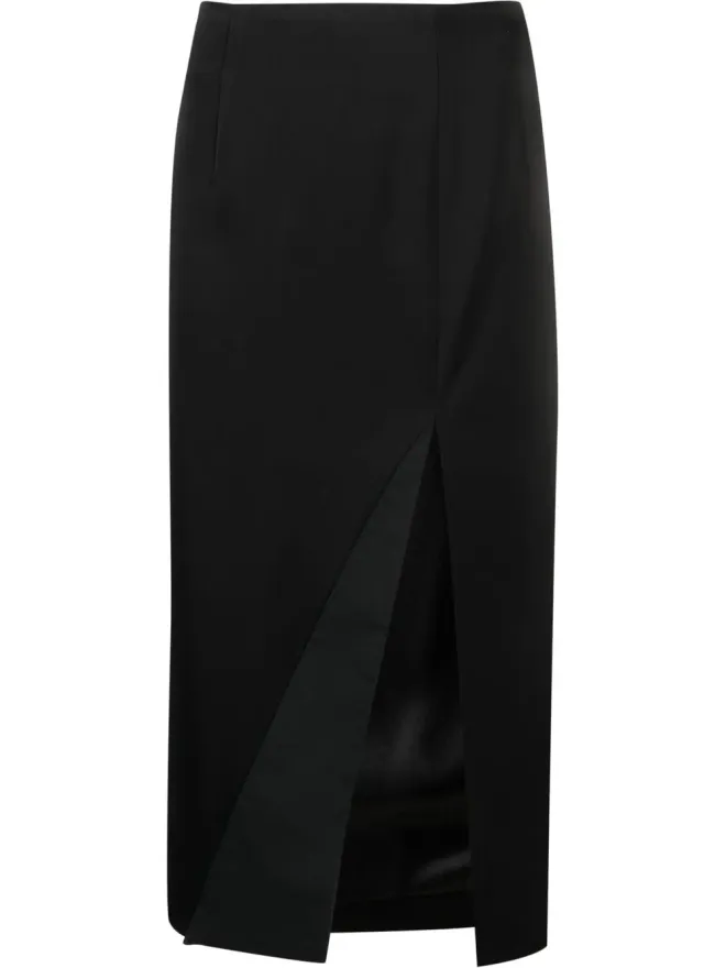 V:PM ATELIER V:PM ATELIER サイドスリット付きミディスカートの商品画像