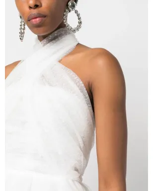 Giambattista Valli ホルターネック チュール ドレス - サムネイル5
