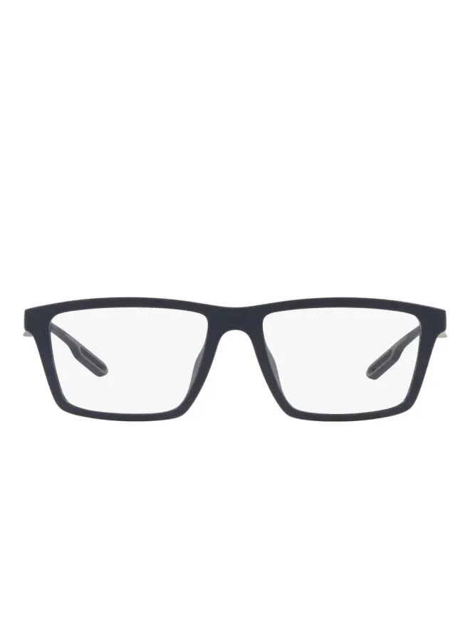 Emporio Armani Emporio Armani スクエアフレーム クリップオン サングラスの商品画像