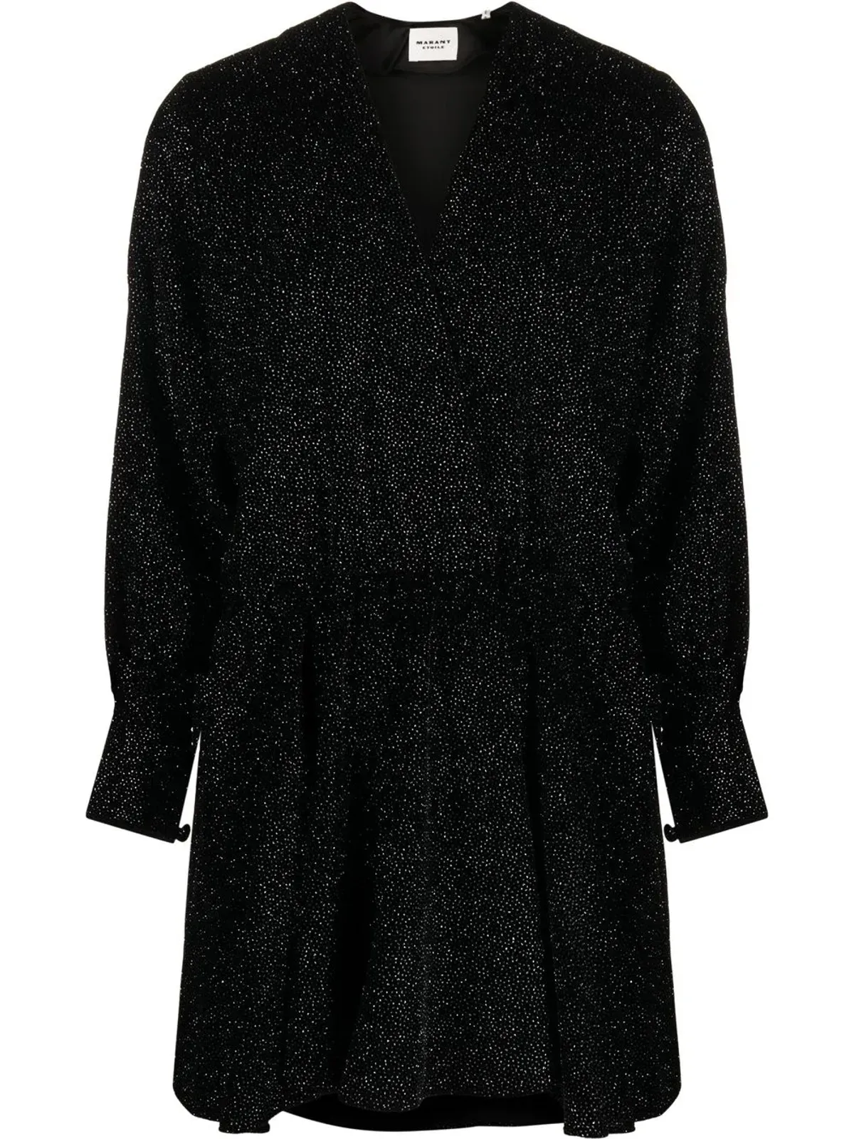 MARANT ÉTOILE Alexane 長袖ドレス - ブラック - 画像1