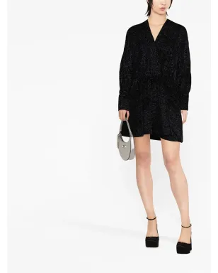 MARANT ÉTOILE Alexane 長袖ドレス - ブラック - サムネイル2