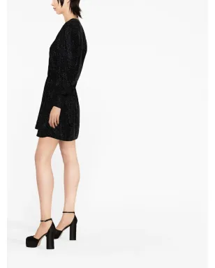 MARANT ÉTOILE Alexane 長袖ドレス - ブラック - サムネイル3