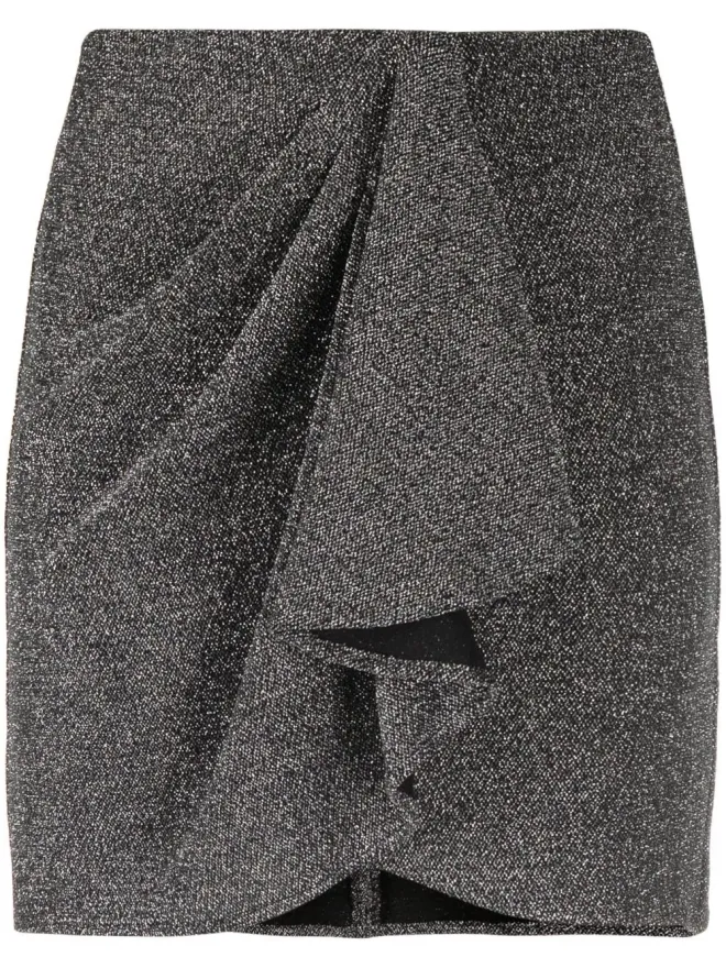 MARANT ÉTOILE MARANT ÉTOILE ベルゲン ドレープ ミニスカートの商品画像