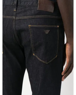 Emporio Armani ミッドライズ スリムフィットジーンズ - サムネイル5