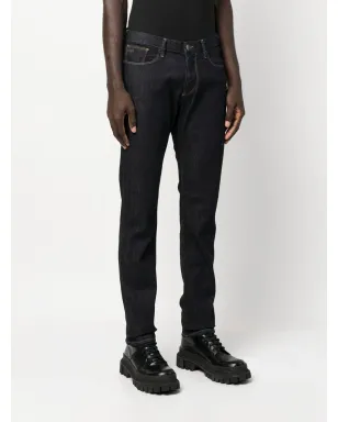 Emporio Armani ミッドライズ スリムフィットジーンズ - サムネイル3