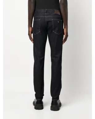 Emporio Armani ミッドライズ スリムフィットジーンズ - サムネイル4