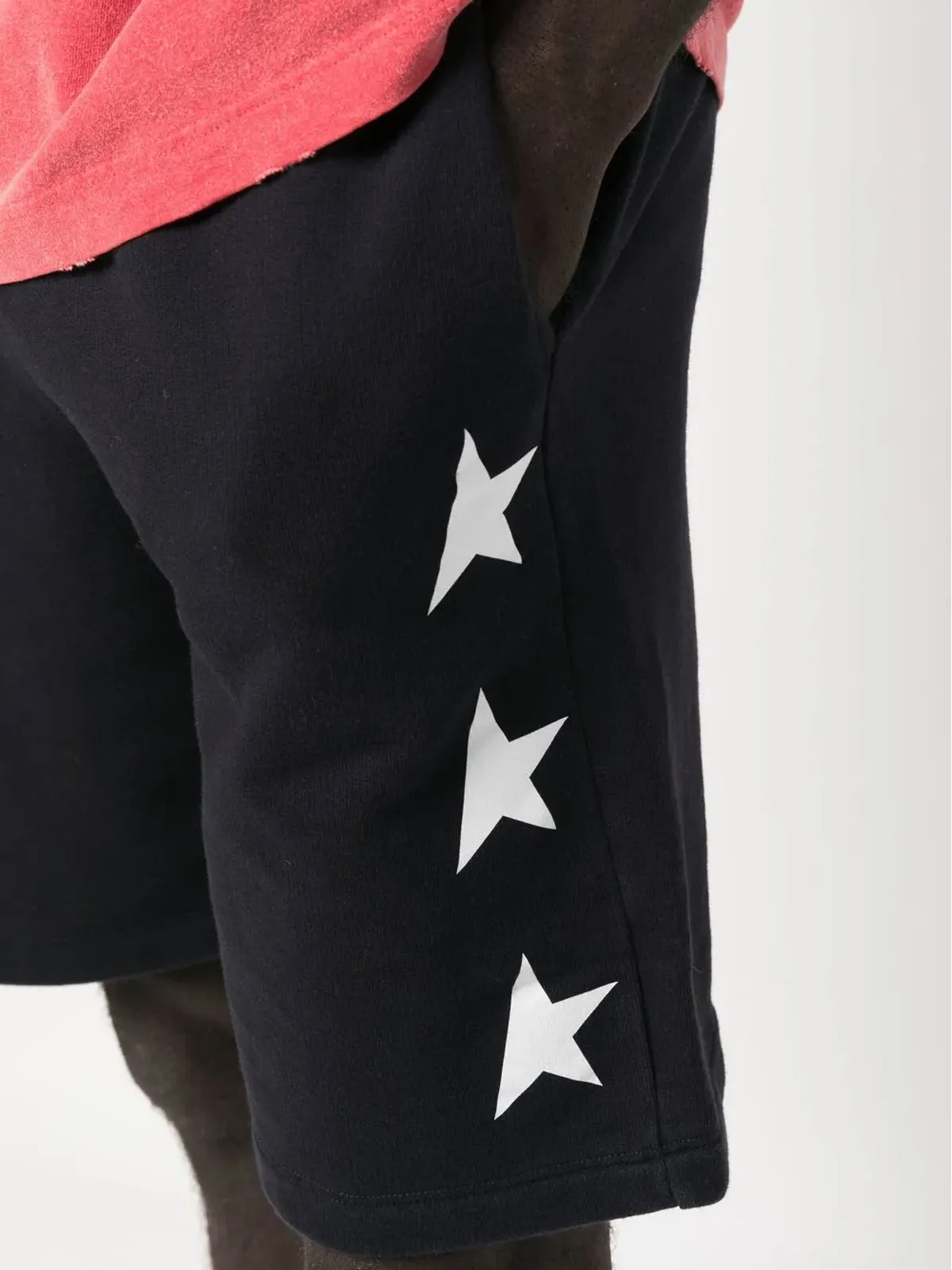 Golden Goose 星柄ドローコード付きショートパンツ - ブルー - 画像5