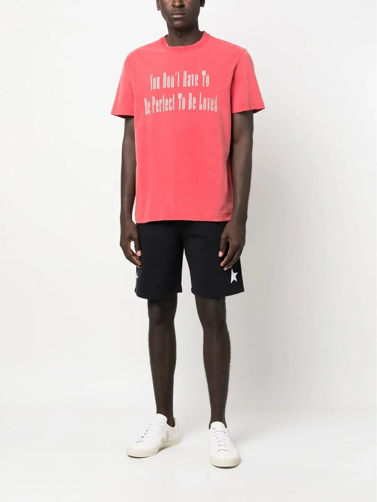 Golden Goose 星柄ドローコード付きショートパンツ - ブルー - 画像2