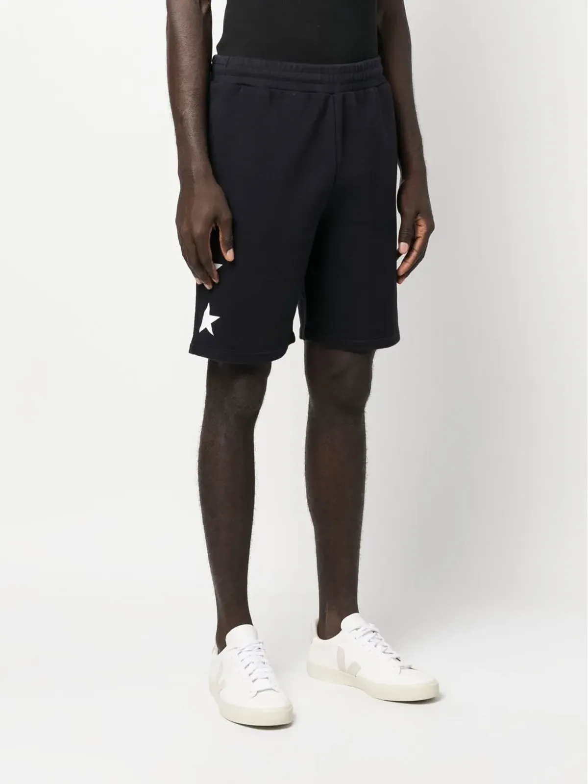 Golden Goose 星柄ドローコード付きショートパンツ - ブルー - 画像3