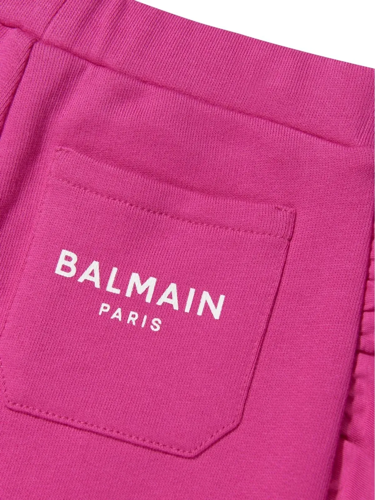 Balmain Kids ラッフルディテール トラックパンツ - 画像4