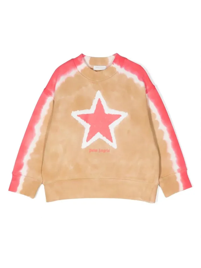 Palm Angels Kids Palm Angels Kids スタータイダイプリントスウェットの商品画像