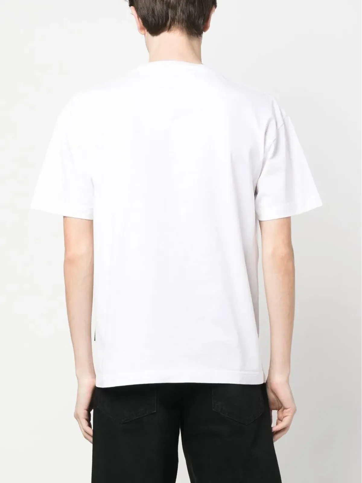 Palm Angels スローガンプリント半袖Tシャツ - ホワイト - 画像4