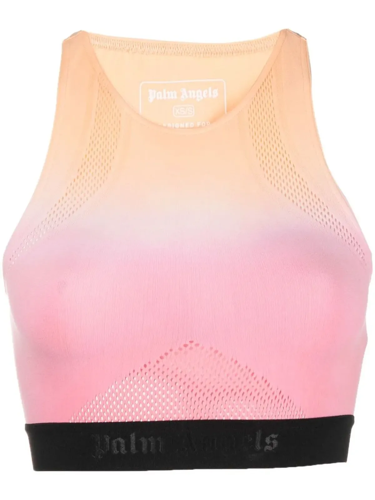 Palm Angels Shades シームレス トレーニングトップ - ピンク - 画像1