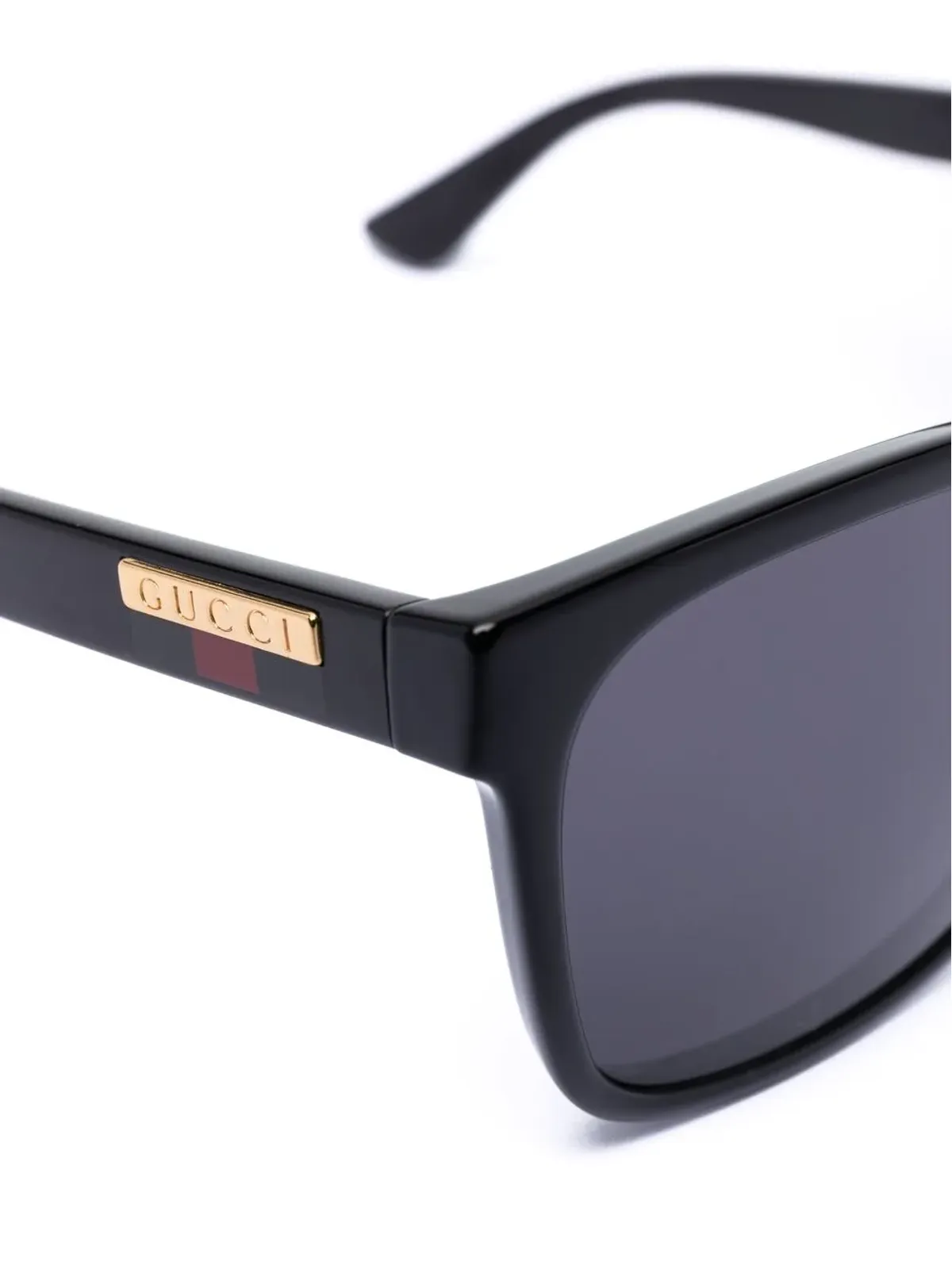 Gucci Eyewear tinted square-frame sunglasses - Black - 画像3