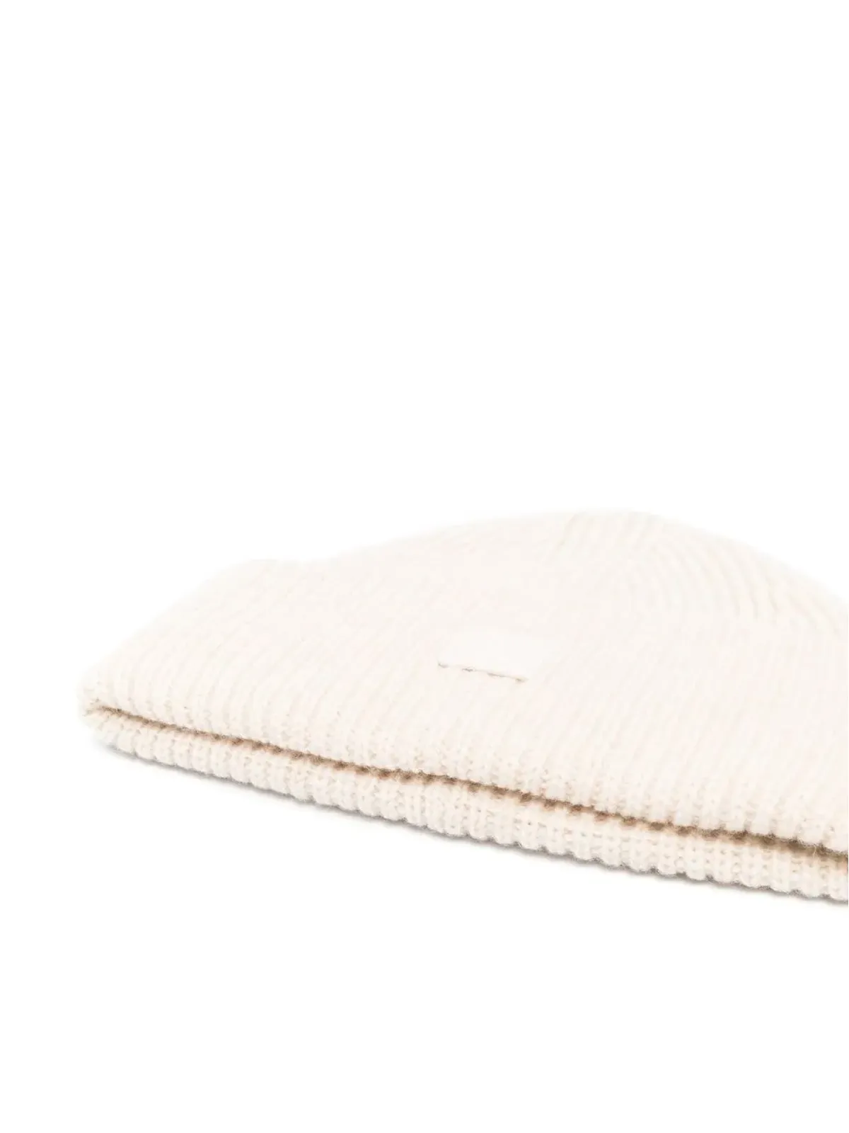 Acne Studios ロゴモチーフリブ編みビーニー - 画像2
