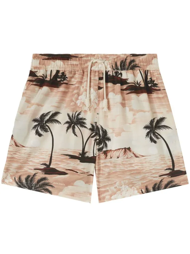 Palm Angels Palm Angels ドリームドローストリングスイムショーツの商品画像