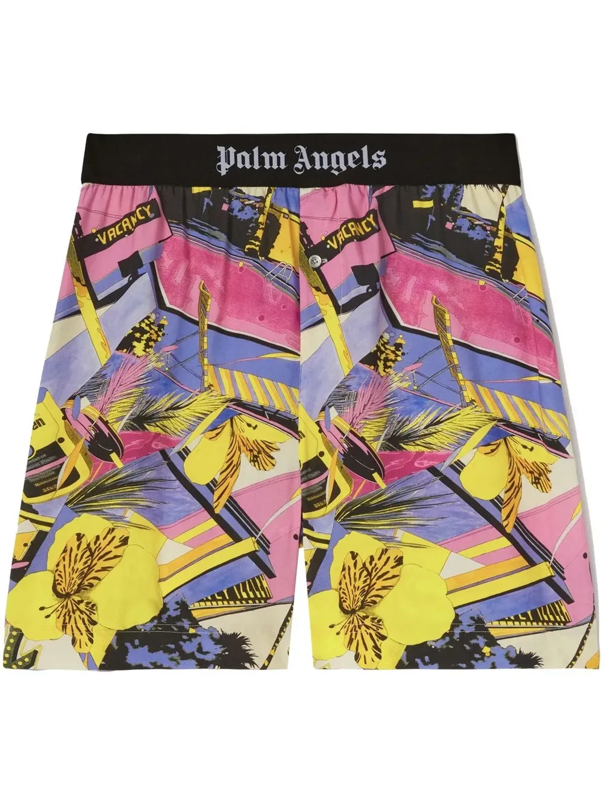 Palm Angels マイアミ花柄デッキショーツ - 画像1