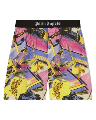 Palm Angels マイアミ花柄デッキショーツ - サムネイル1