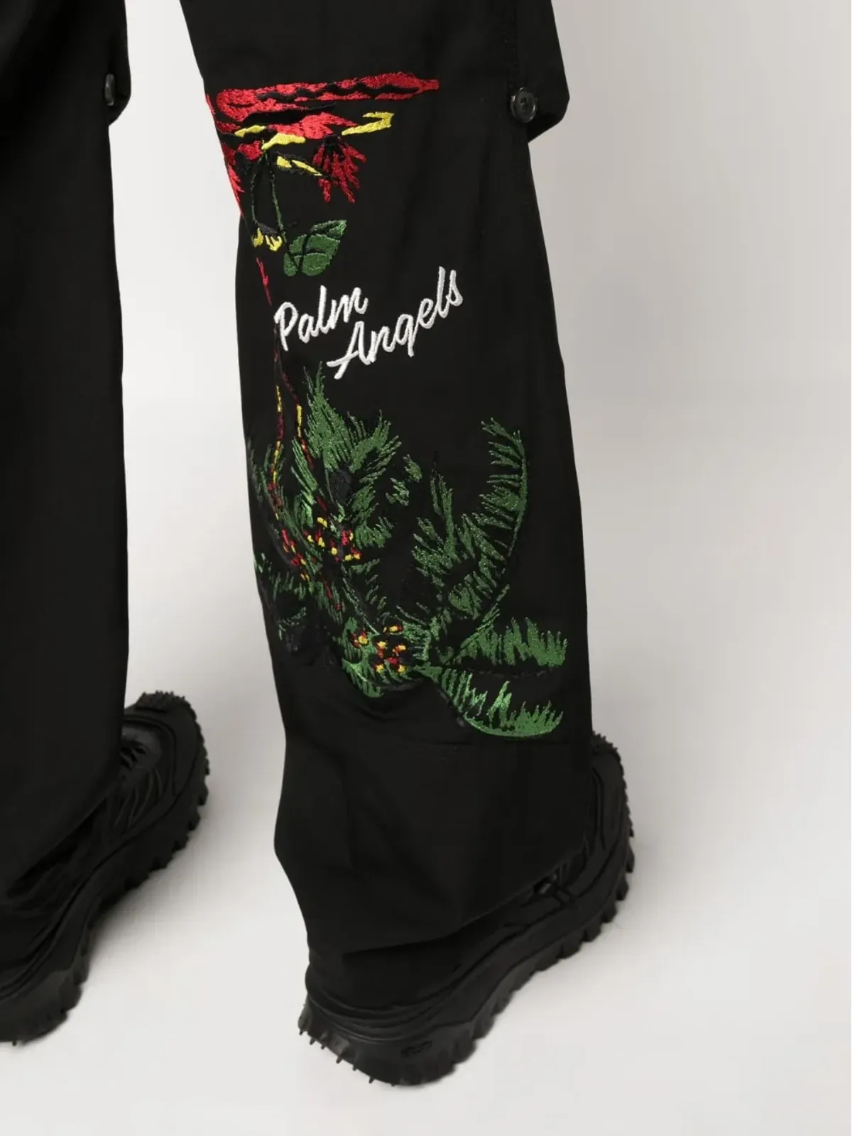 Palm Angels アップサイドダウンパーム カーゴパンツ - 画像5