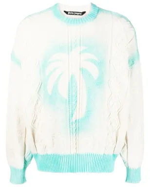 Palm Angels ロゴプリント ニットスウェット - サムネイル1