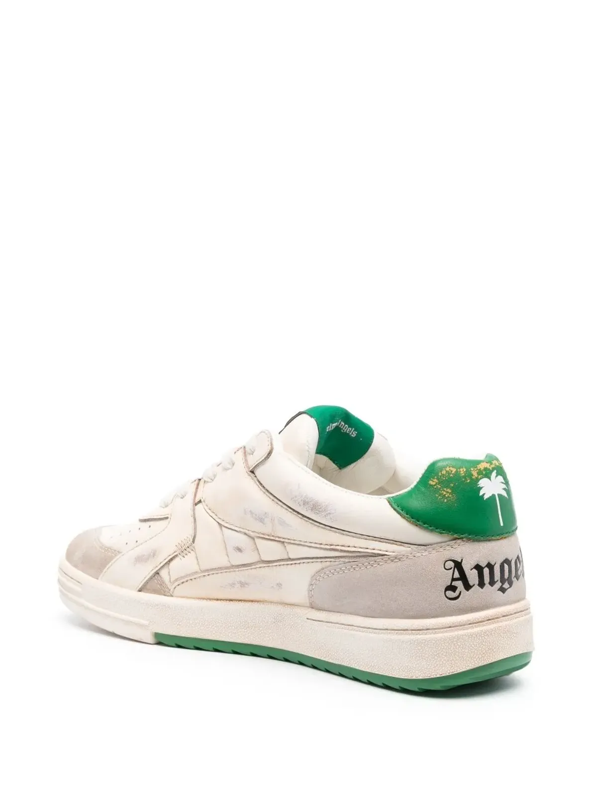 Palm Angels University low-top sneakers - White - 画像3