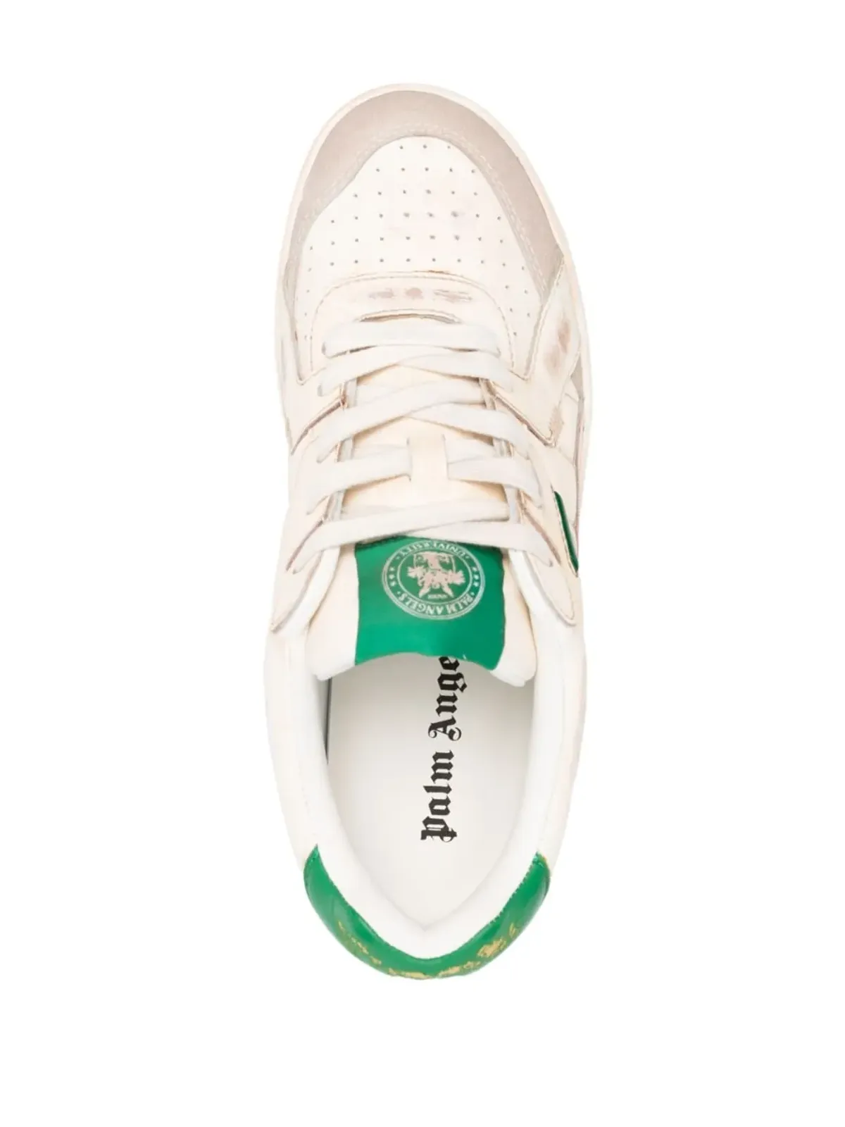 Palm Angels University low-top sneakers - White - 画像4