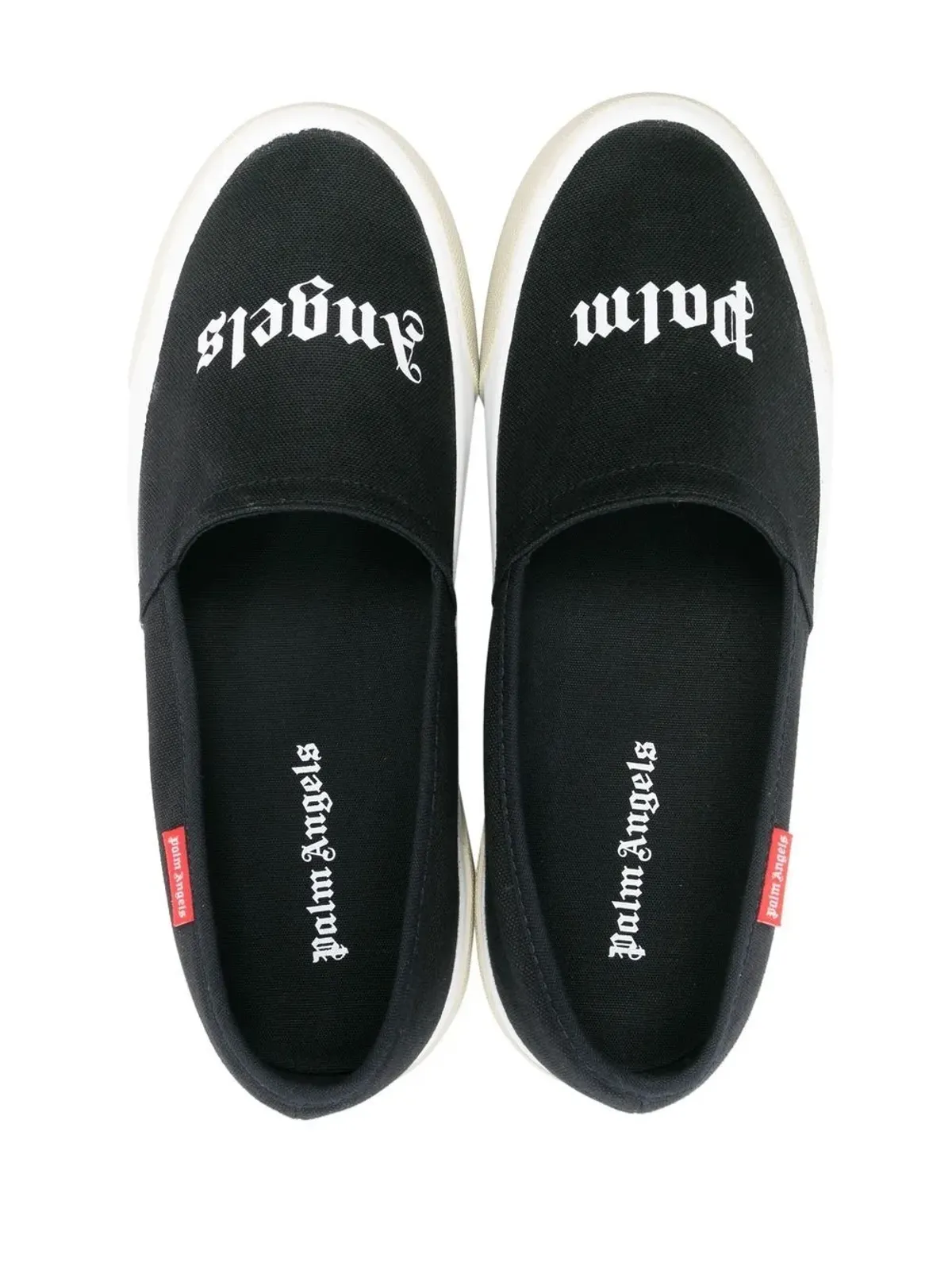 Palm Angels ロゴ入りスリップオンスニーカー - 画像4