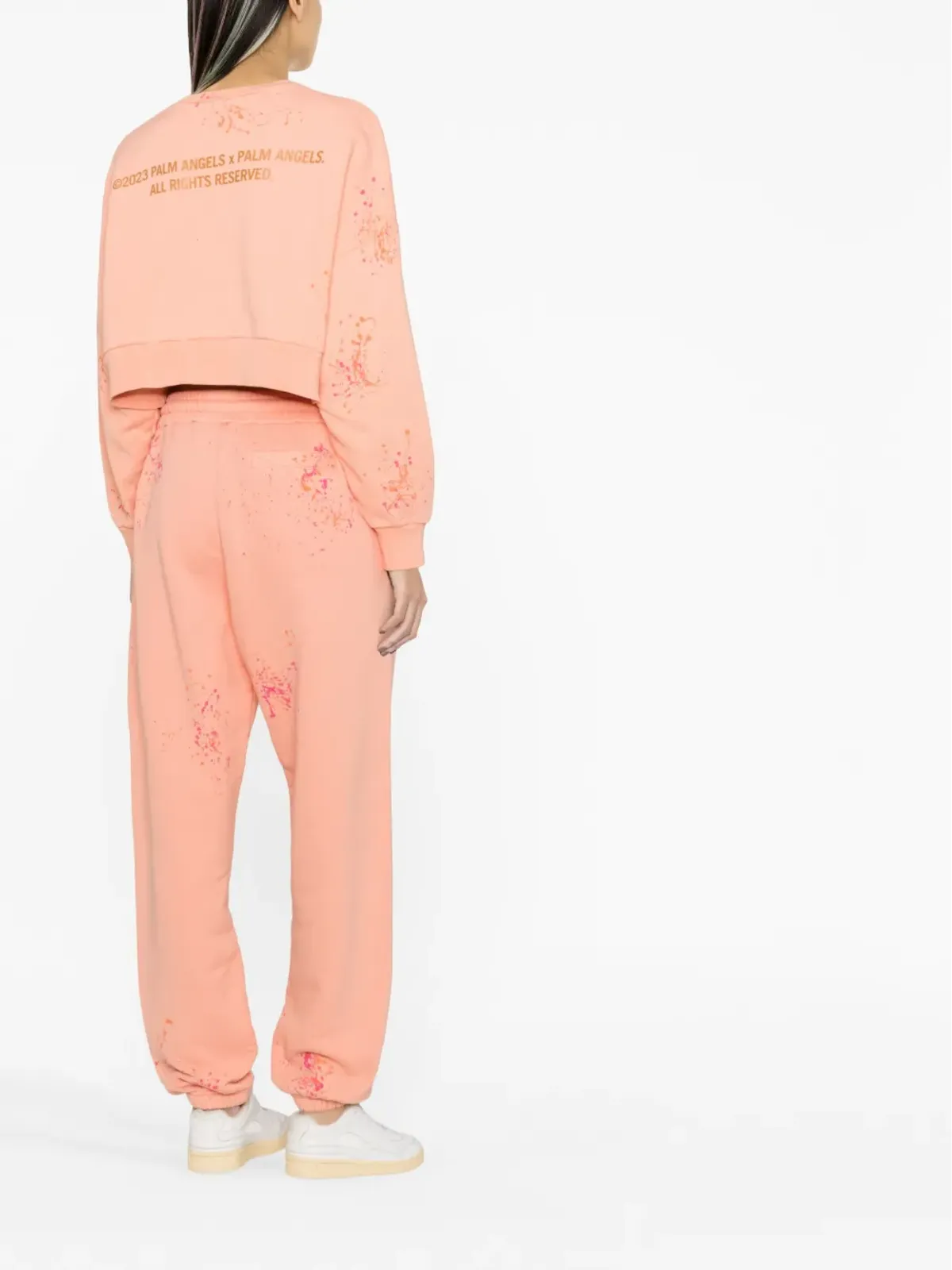 Palm Angels ペイントスプラッター トラックパンツ - 画像4