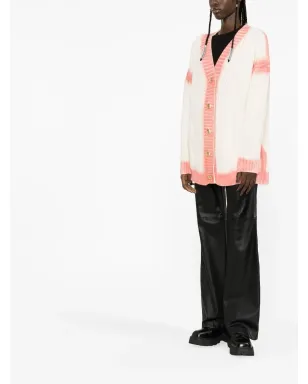 Palm Angels スプレー塗装風ロゴプリント カーディガン - サムネイル4