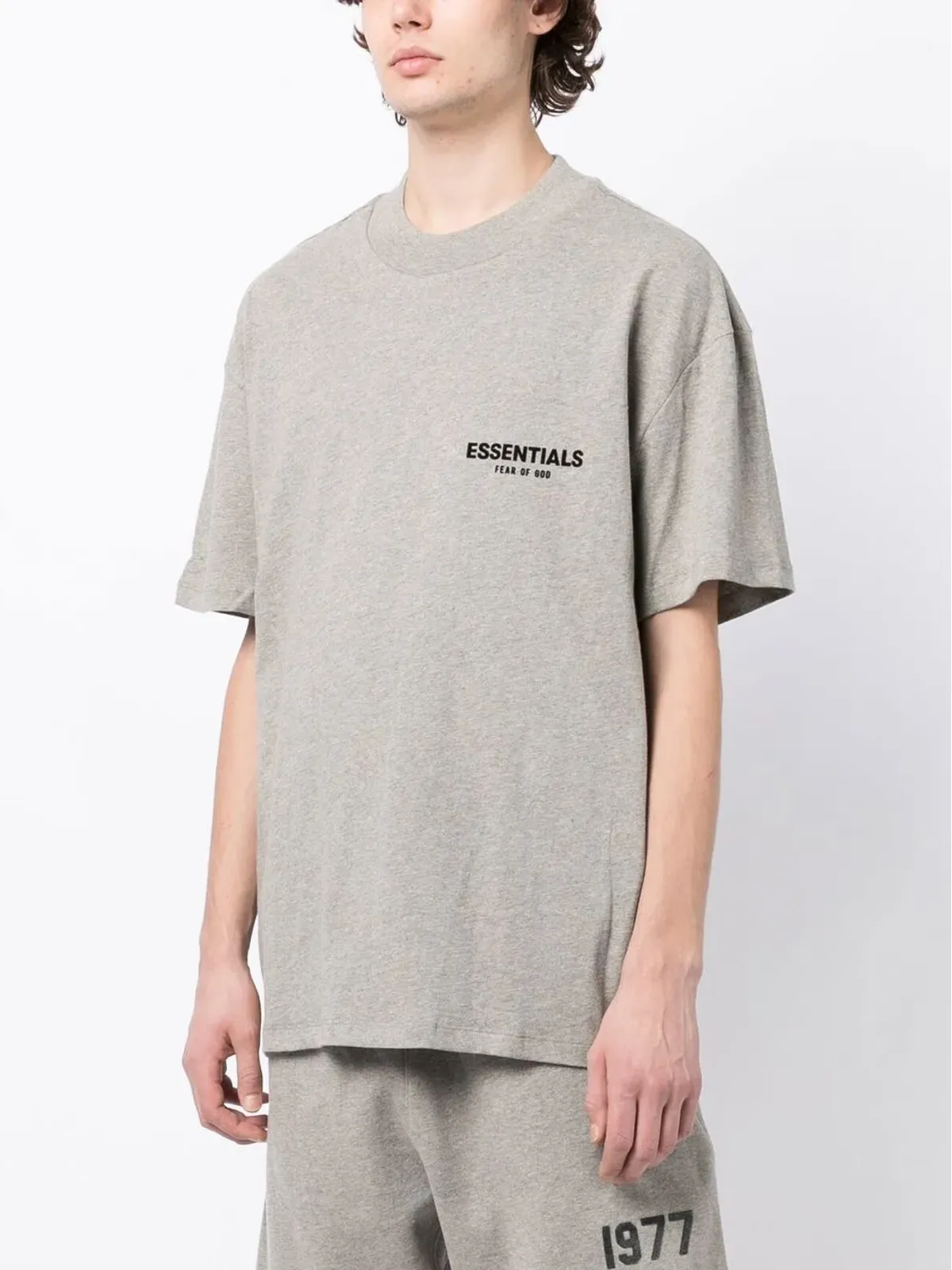 FEAR OF GOD ESSENTIALS ロゴプリント コットン Tシャツ - 画像3