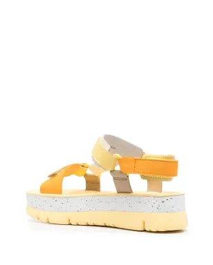 Camper Oruga Up オープントゥサンダル - イエロー - サムネイル3